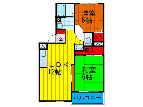 第３ア－バンコ－トの物件間取画像